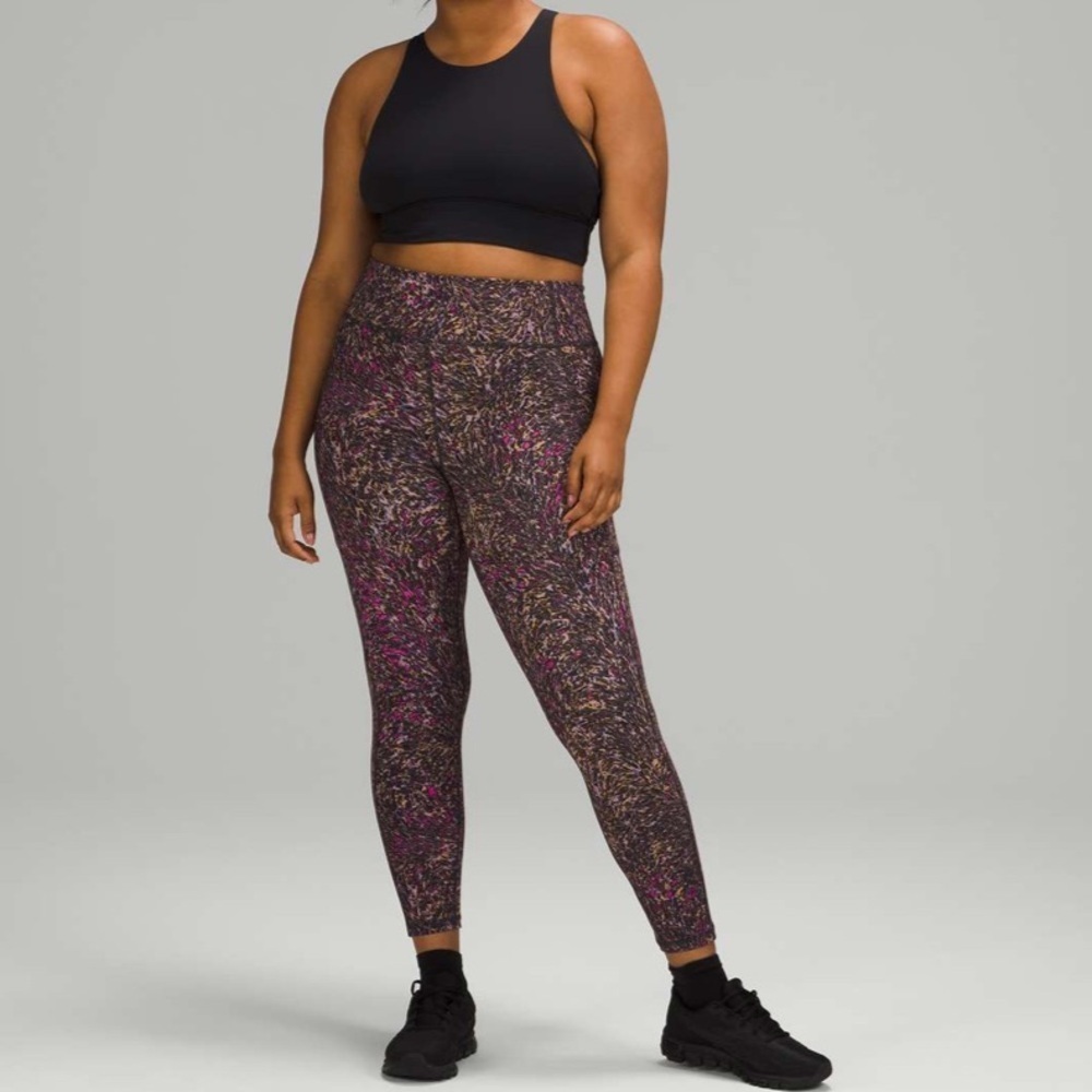 LULULEMON Invigorate High-Rise Tight 25"Topography Multi Size 8 Estimated